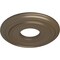 Ekena Millwork Classic Ceiling Medallion (Fits Canopies up to 7 1/4"), 12 3/8"OD x 4"ID x 1 1/8"P, Warm Silver CM12CLWSS - alternate 2
